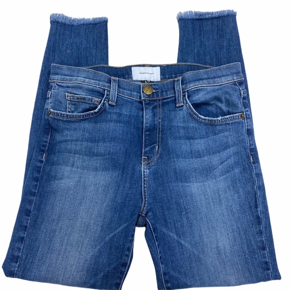 CURRENT/ELLIOTT High Waisted Stiletto Raw Hem Jean - Picture 2 of 11